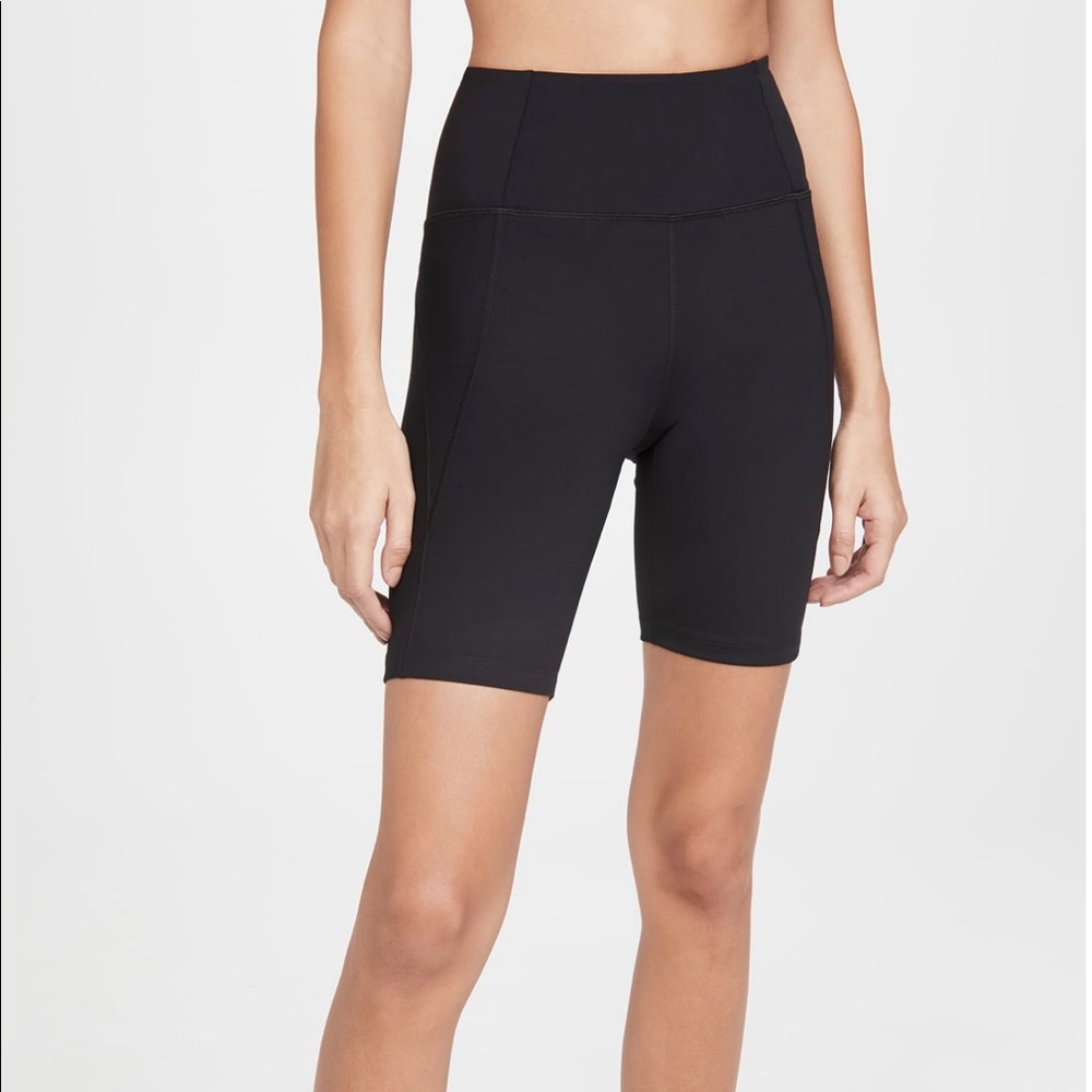 Girlfriend Collective Black Bike Shorts NWOT